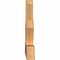 Ekena Millwork Saratoga Smooth Timber Gable Bracket, Western Red Cedar, 72"W x 27"H x 3 1/2"D x 5 1/2"F, 9/12 Pitch GBW072X27X0406SAR00SWR - alternate 2